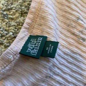 Floral crop top v neck